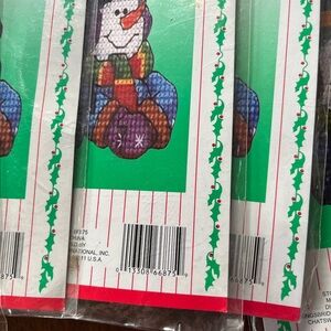 Counted cross stitch book marks